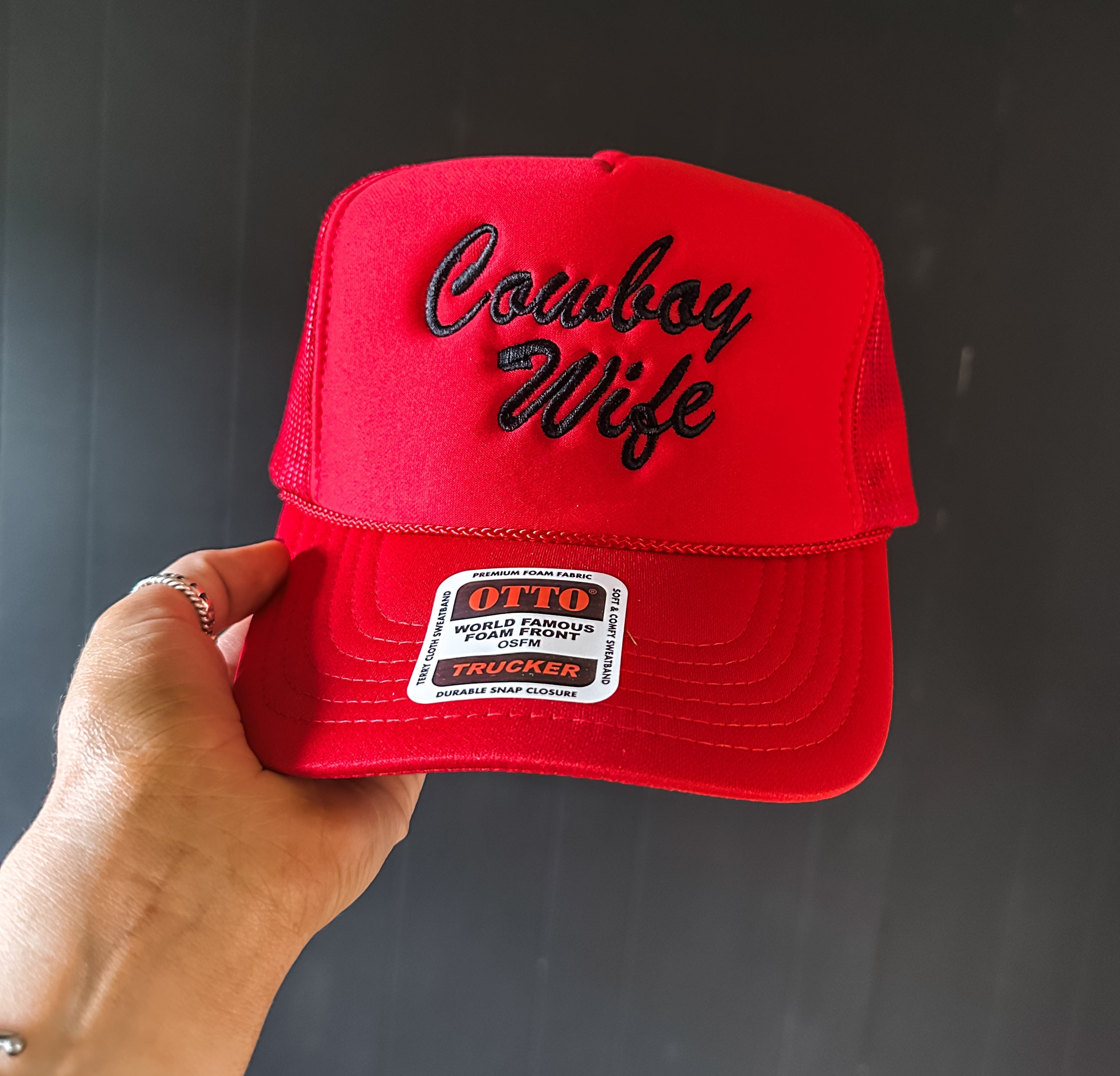 Cowboy Wife Trucker Cap