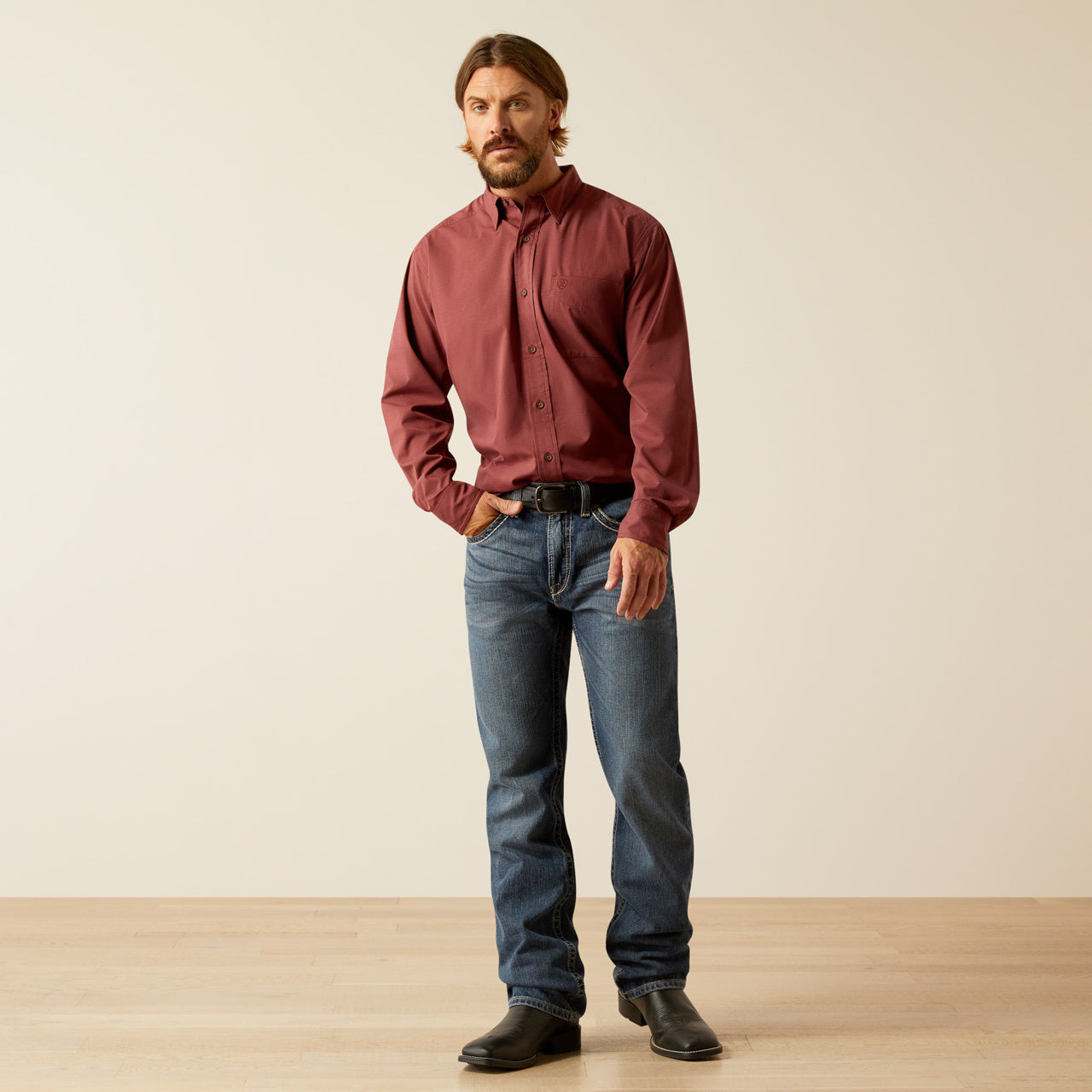 Ariat 360 Airflow Red Mahogany