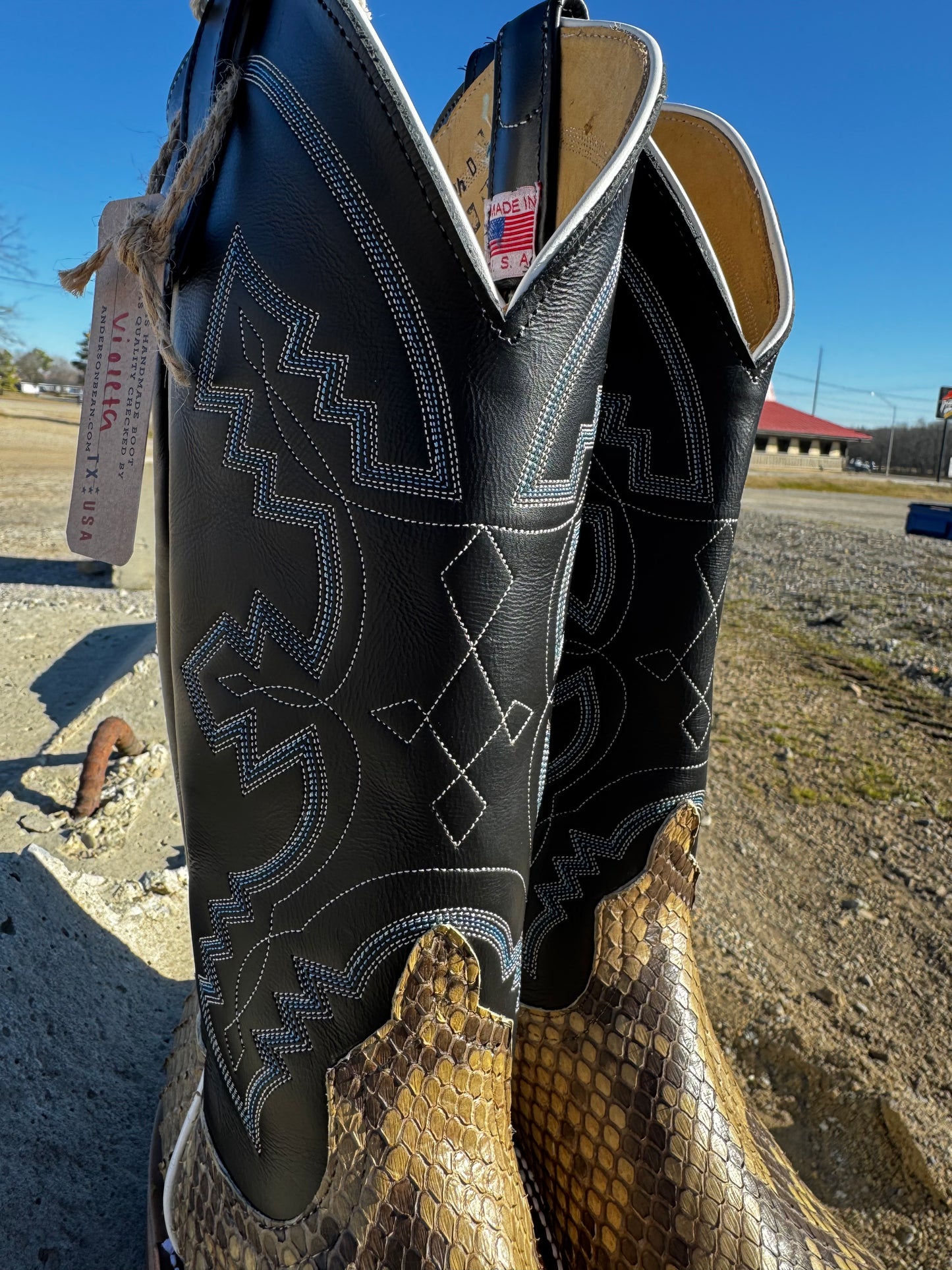 Anderson Bean Python Boot (340561) – Frost Ranch Wear