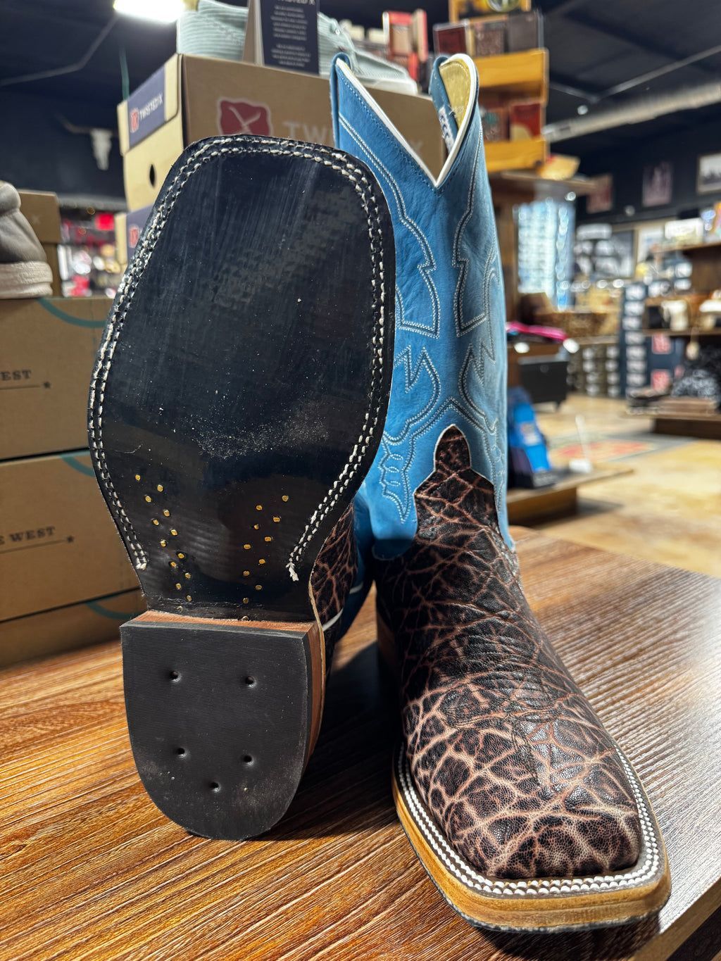 Anderson Bean Grey Ice Tipped Elephant (331308)