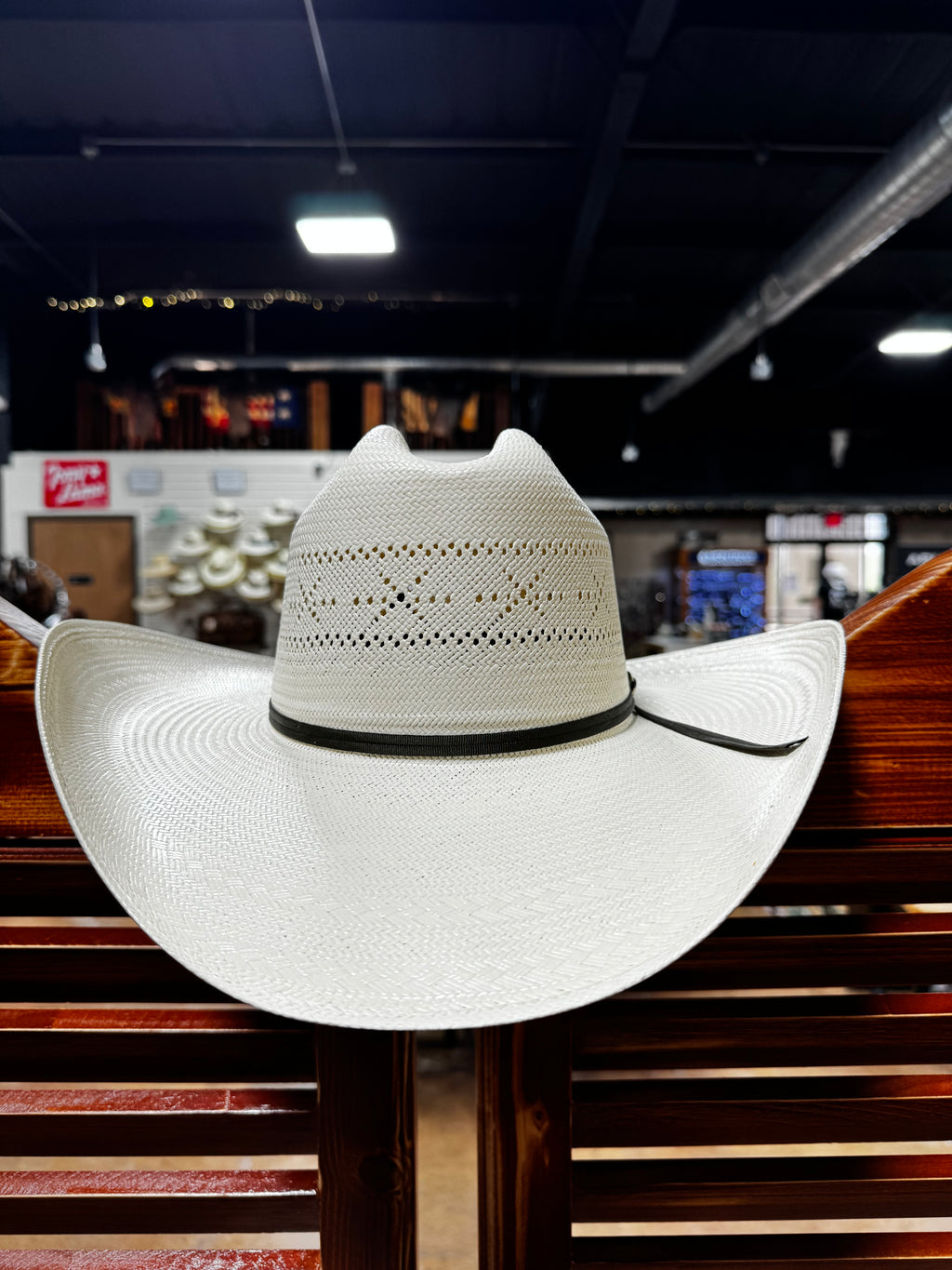 Resistol Barbed Wire Straw Hat