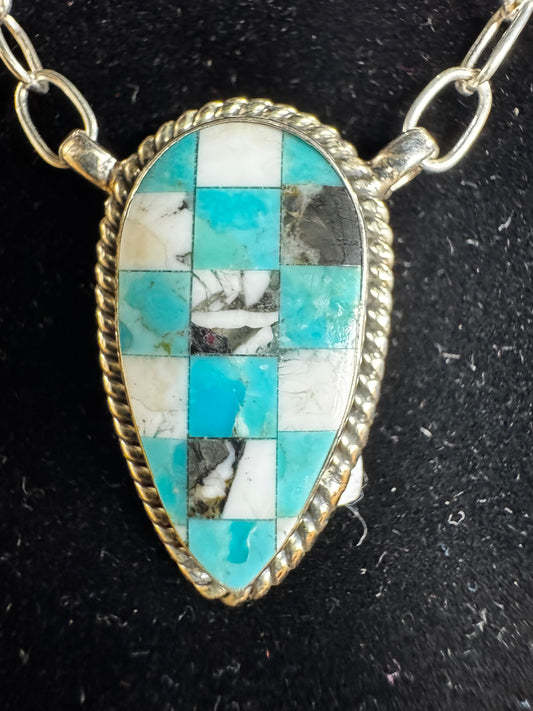 Checkered Necklace