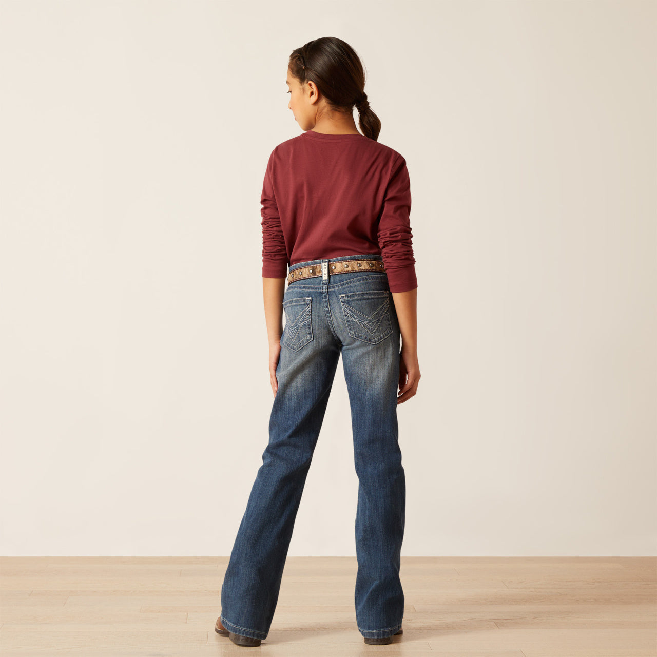 Ariat Girls Clover Boot Cut Jeans (7321) – Frost Ranch Wear