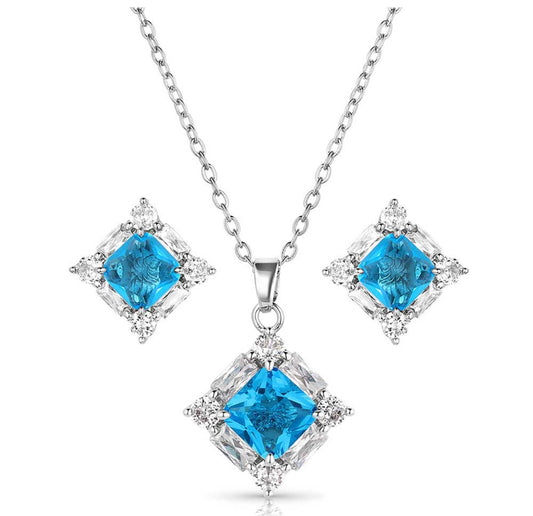 Elevated Luxury Crystal Jewelry Set