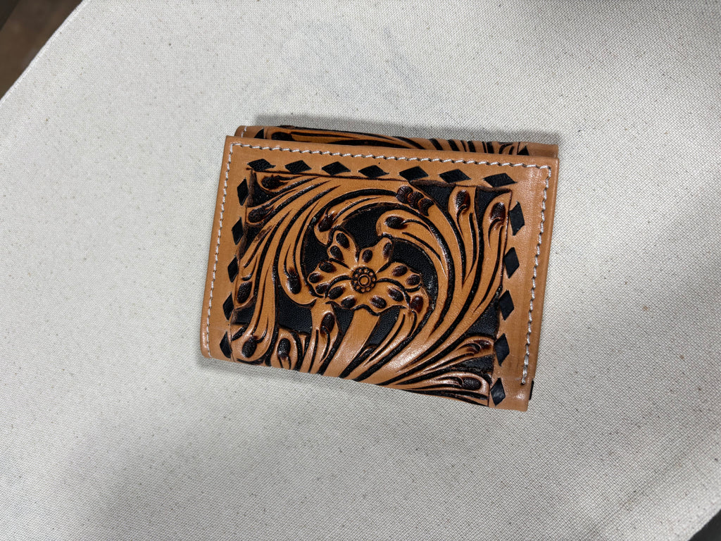 Challenger tooled  Bifold wallet