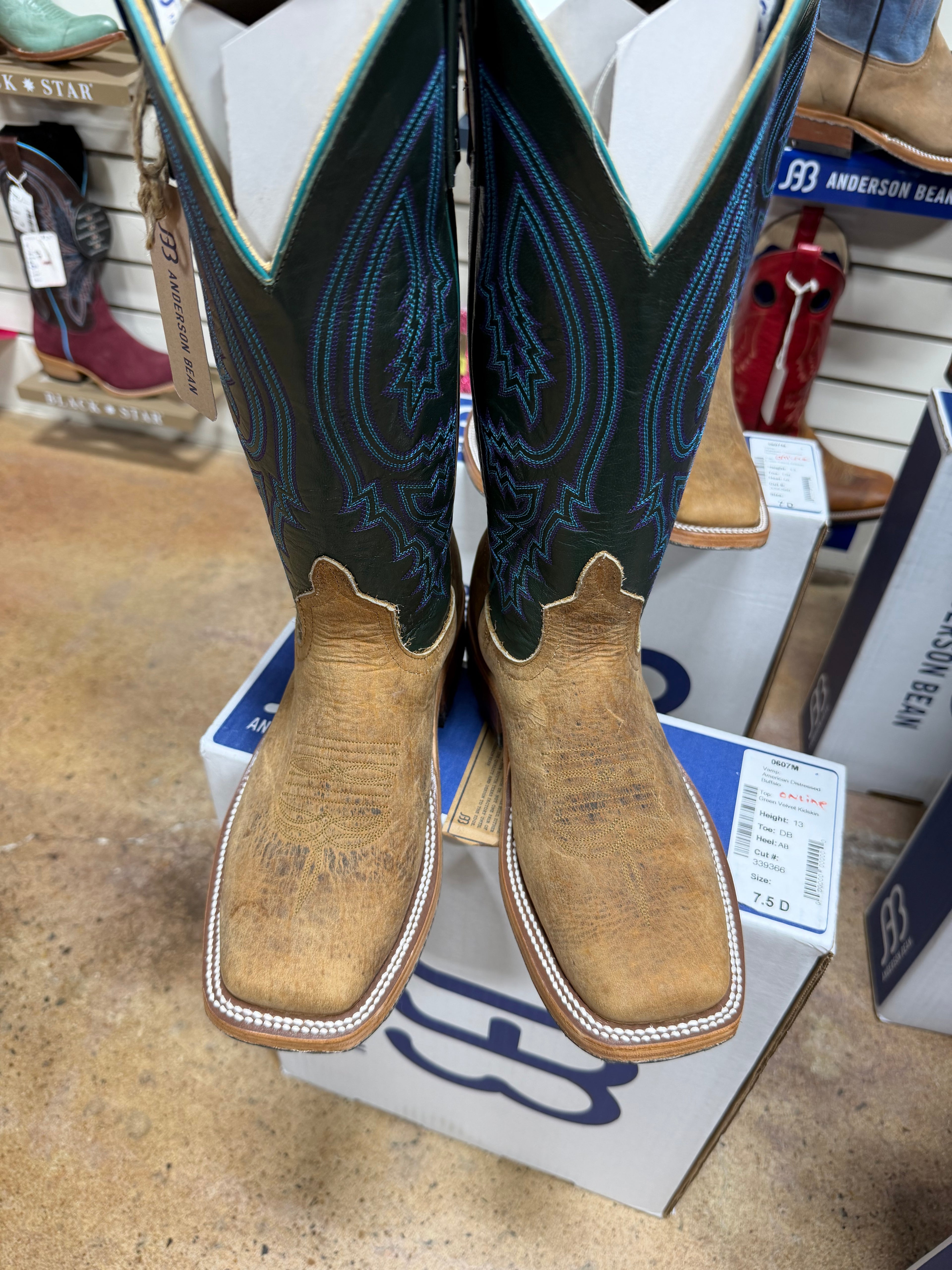 Anderson Bean Distressed American Buffalo (0607M)