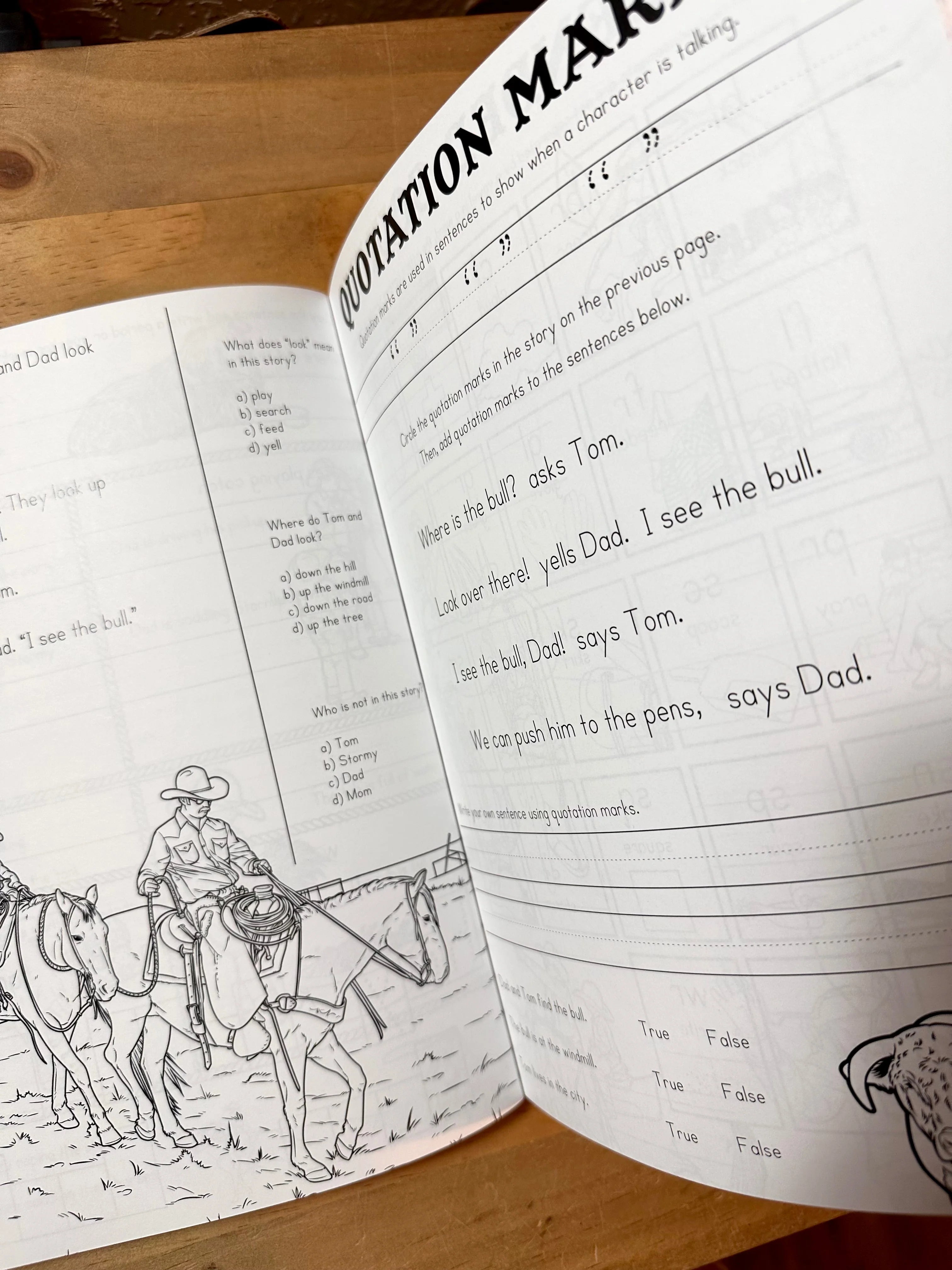 Cowboy Tom: Workbook Two