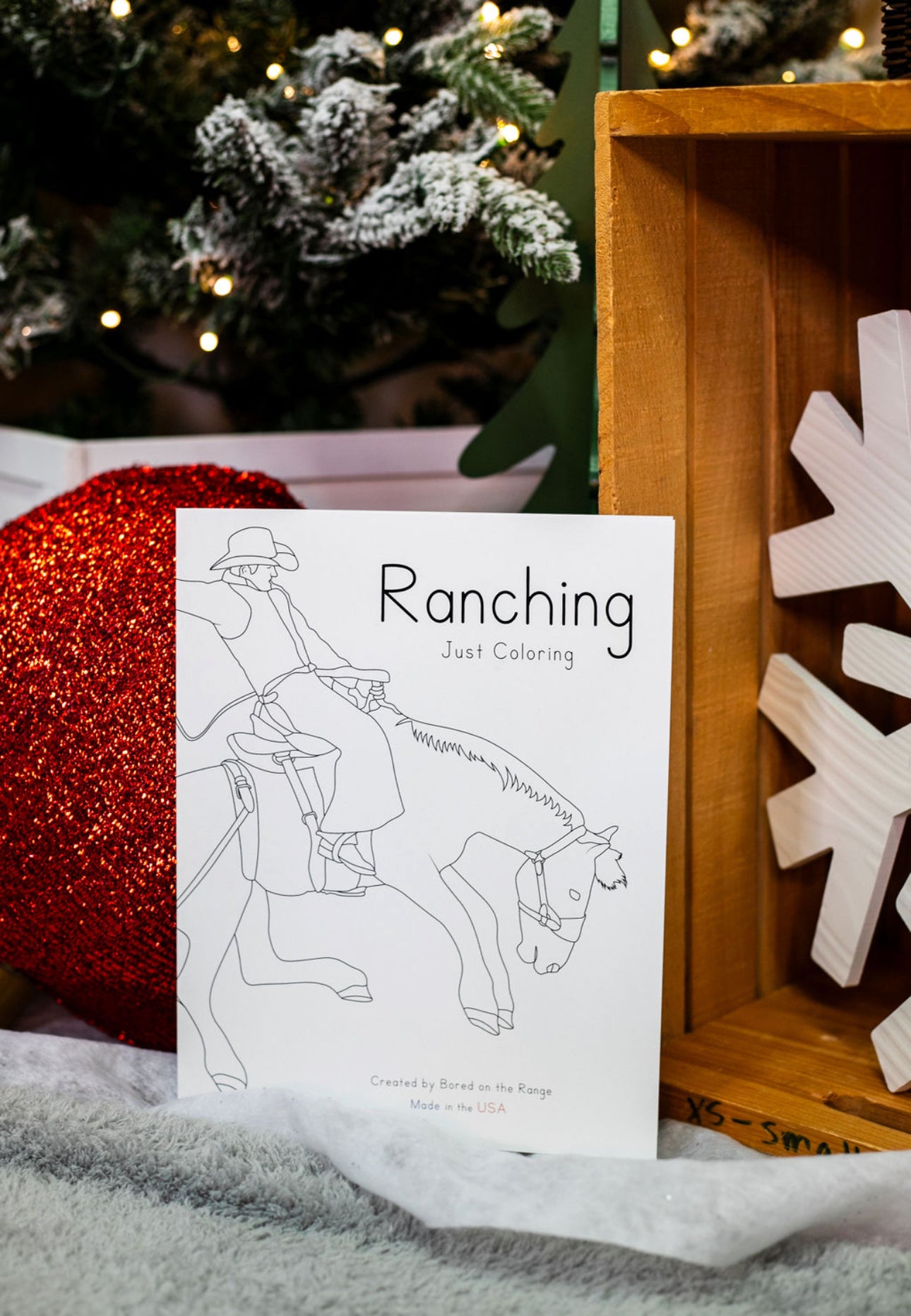 Ranching Just Coloring Book