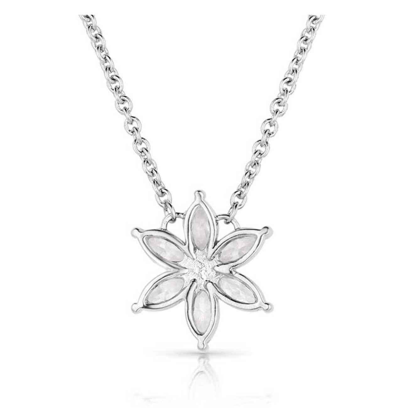 Floral Cheer Crystal Necklace