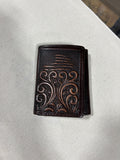 Challenger Flag Leather Wallet