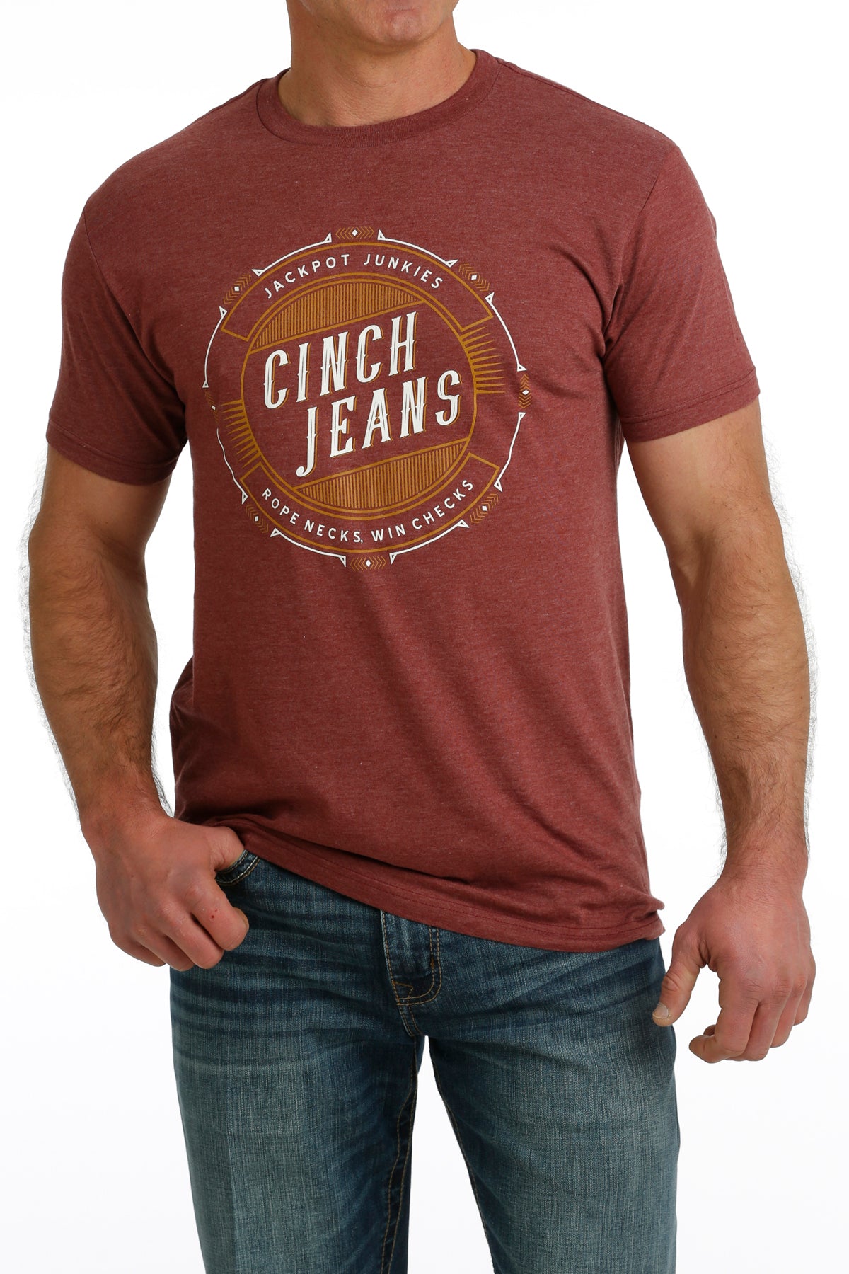 Cinch Jackpot Junkie Tee (0608)