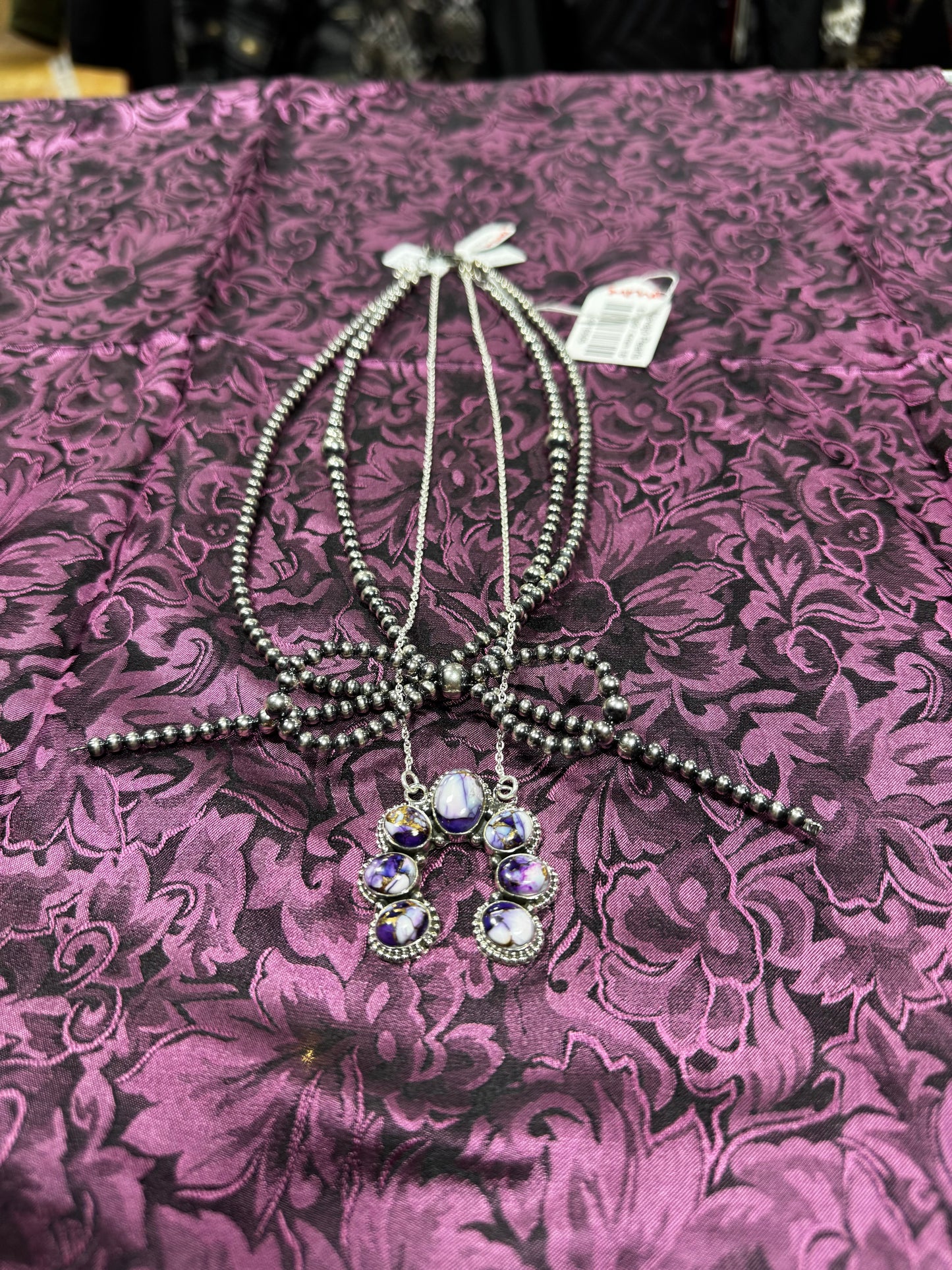 Violet Rose Necklace