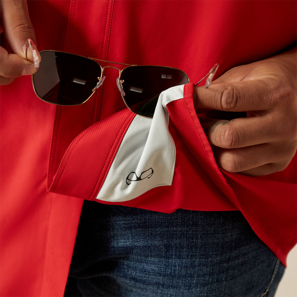 Men’s Ariat Red VentTek SS