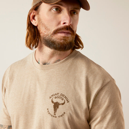 Ariat Bison Skull Tee (7613)