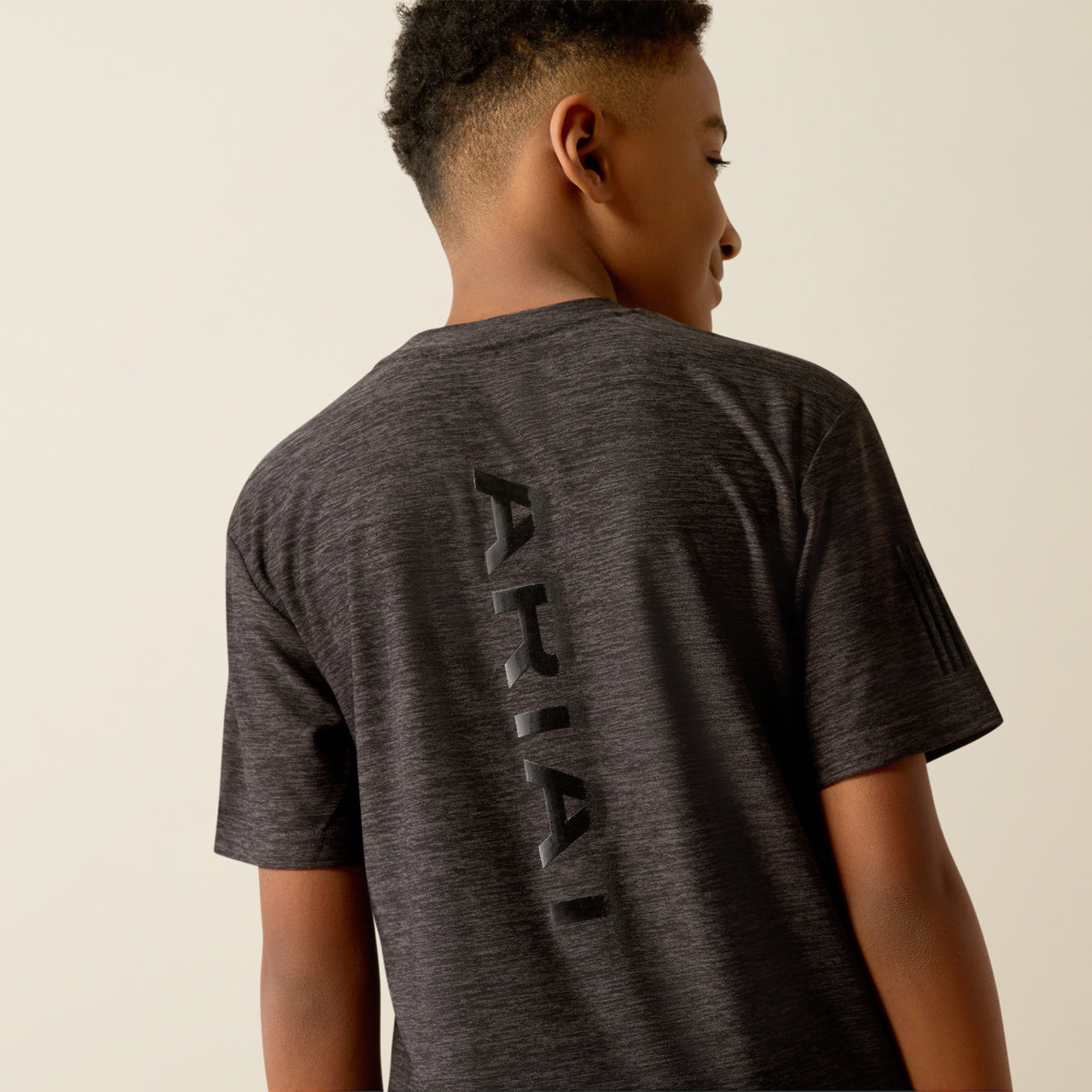 Boys AriatTEK Black Tee