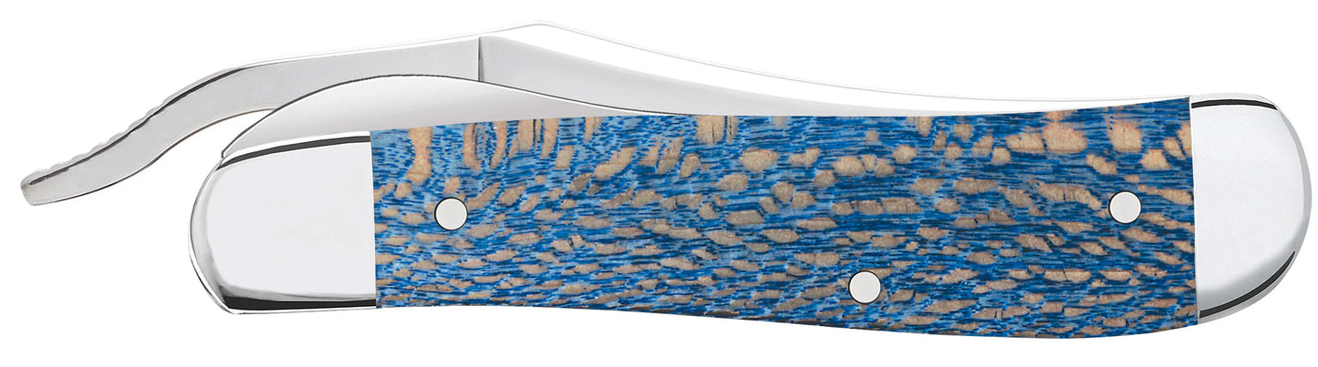 Smooth Blue Sycamore Wood RussLock®