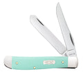 Smooth Seafoam Green G-10 Mini Trapper (18101)