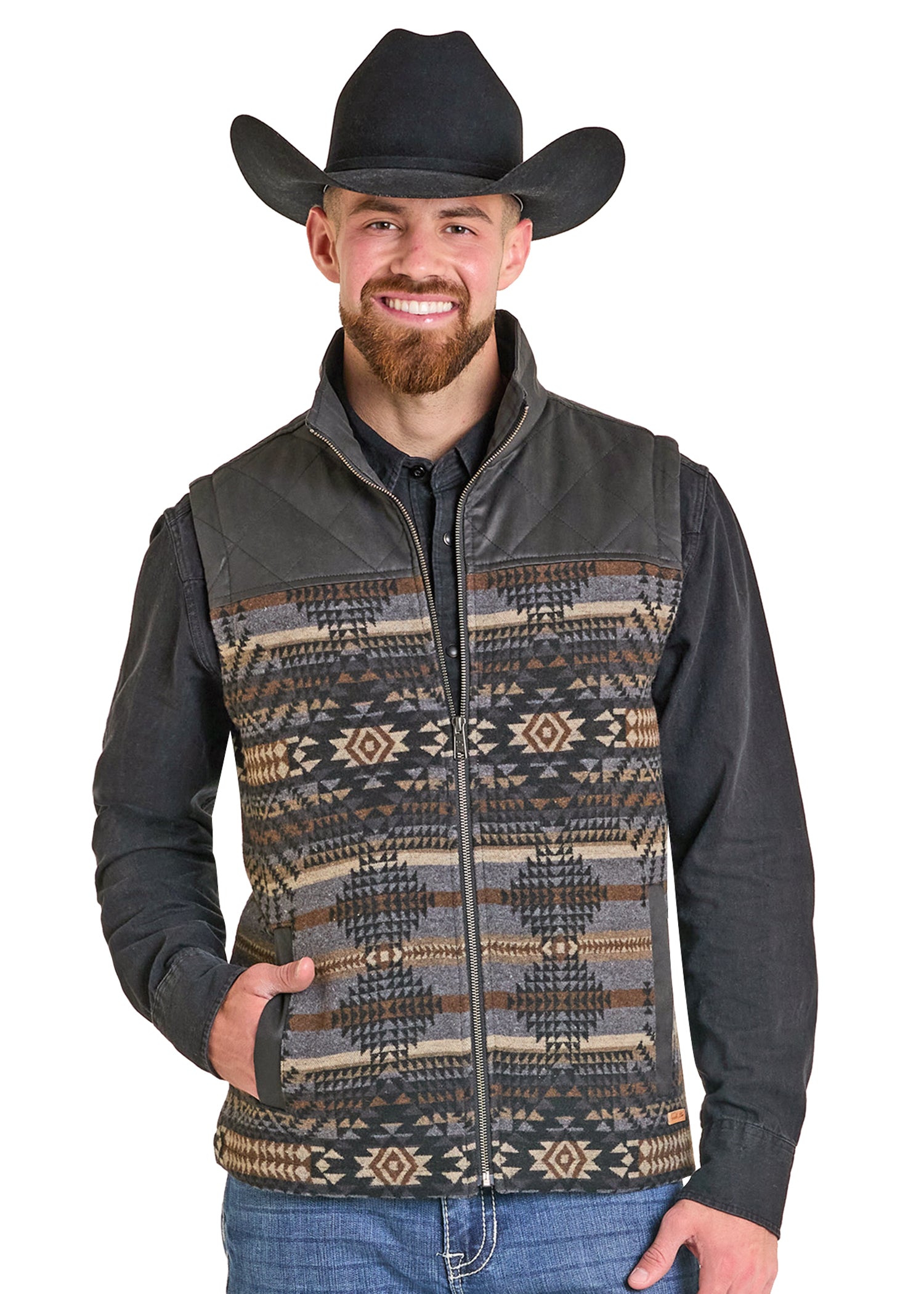 Panhandle Slim Aztec Vest (6144)