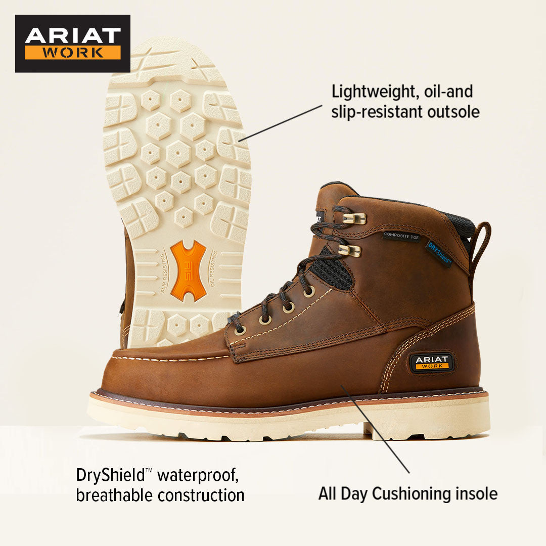 Rebar Lift Chukka Composite Toe Work Boot (10050837)