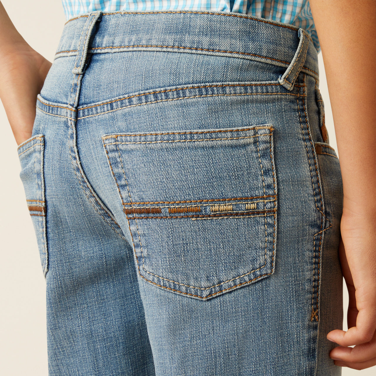 B4 Relaxed Jones Boot Cut Jeans