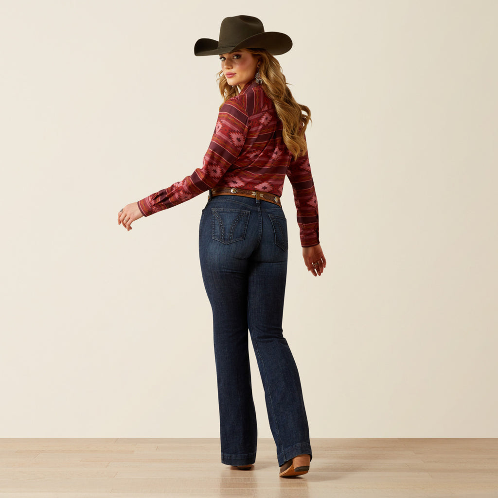 Ariat High Rise Frazey Slim Trouser Jeans (1725)