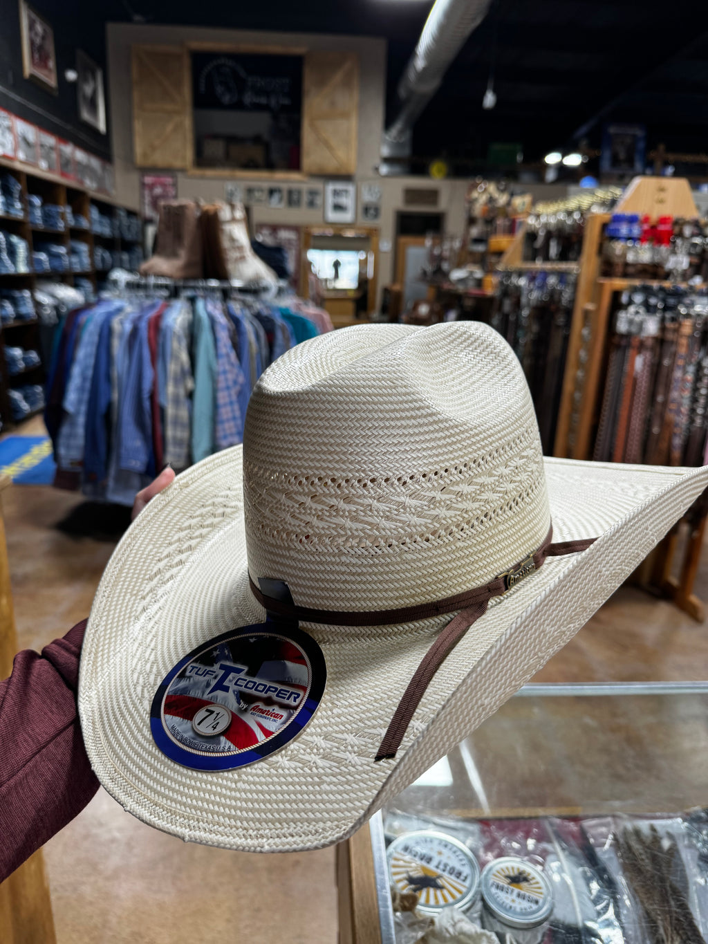 American Tuff Cooper TC8810 Straw Hat