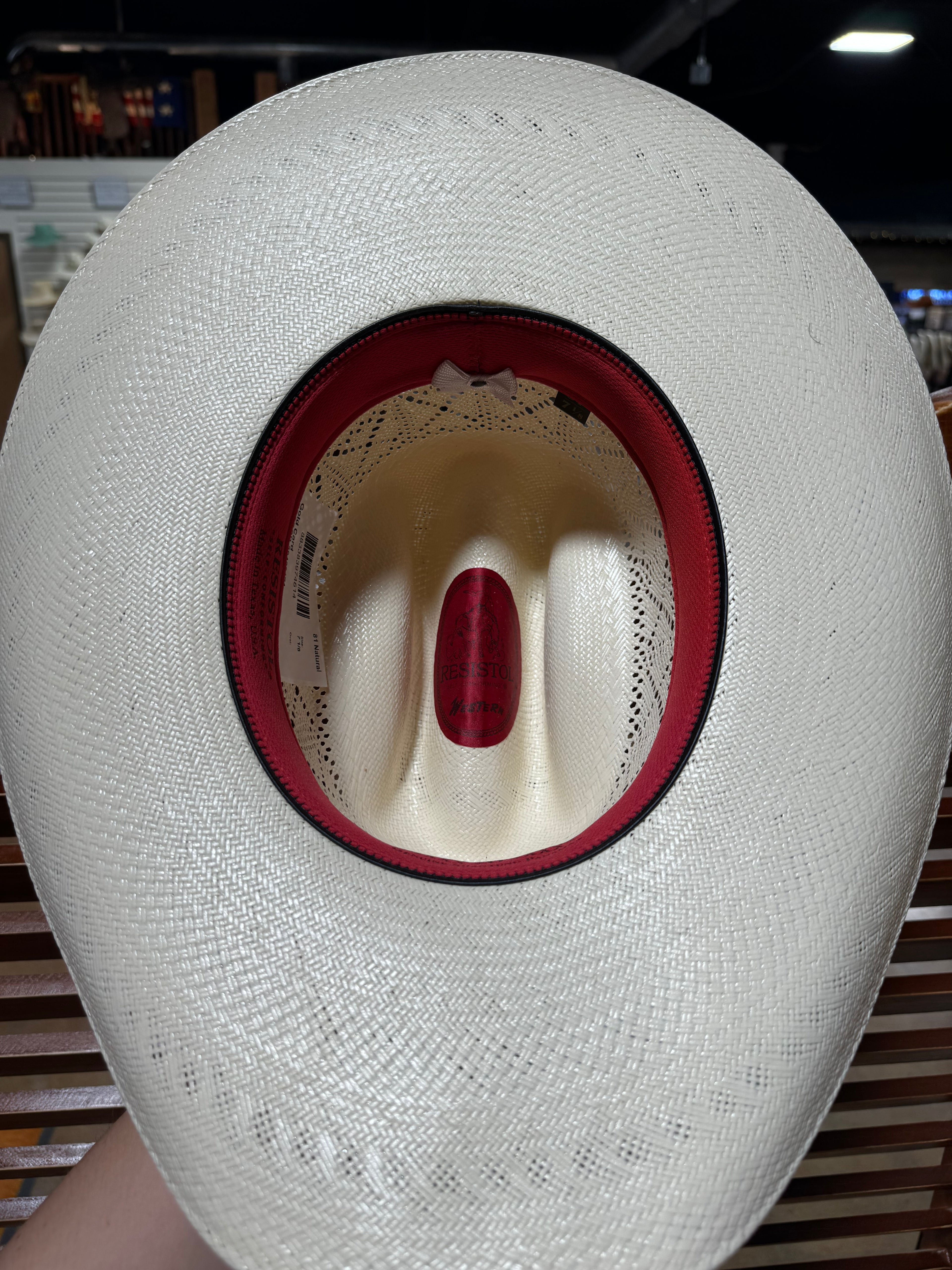 Resistol Gold Card Straw hat