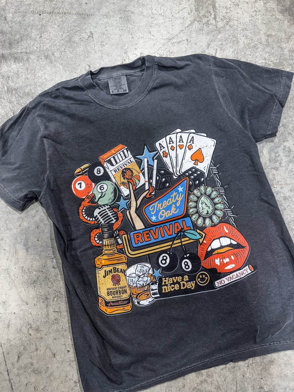 Treaty Western Grunge Tee