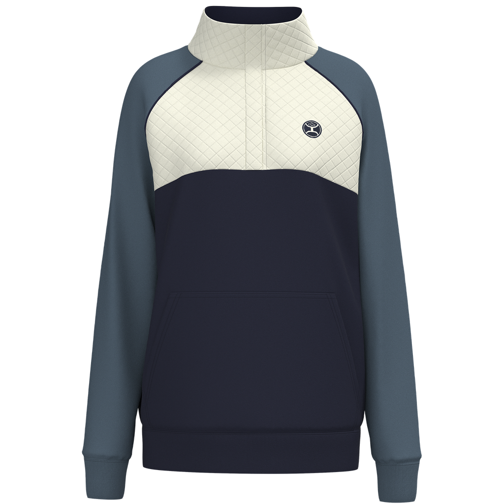 Ladie’s Navy/White Pullover