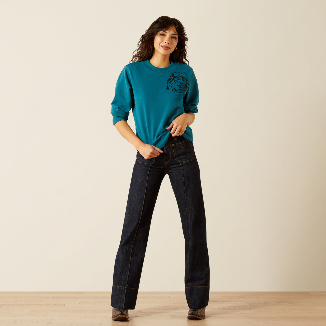 Sendero West is Best Sweatshirt (2830)