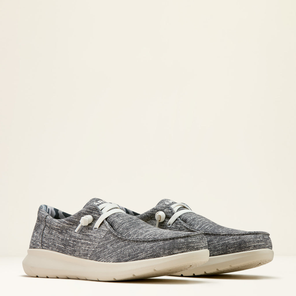 Men’s Washed Grey Denim Hilo Shoes (1211)