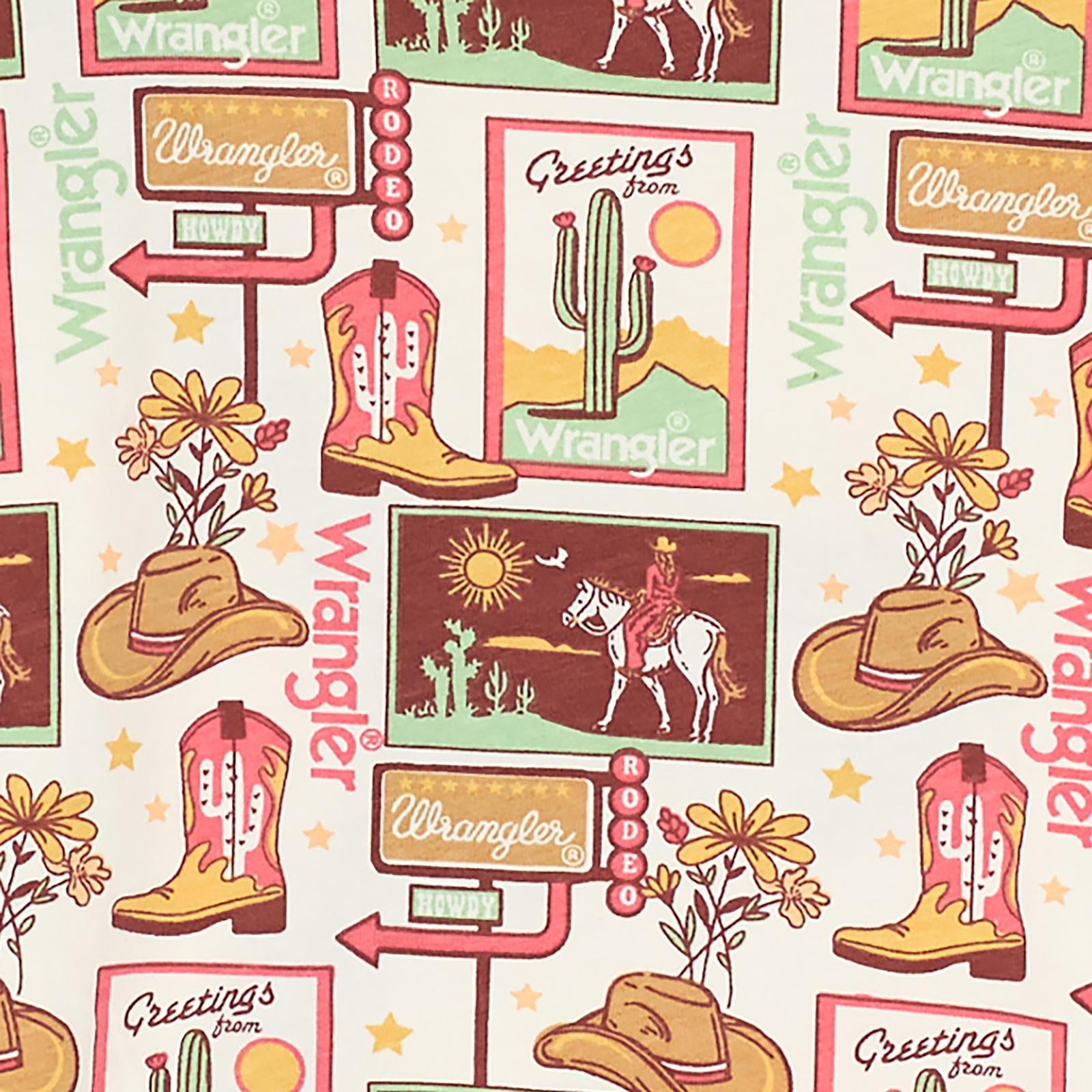 Wrangler Girl’s Southwest Shirt (7490)