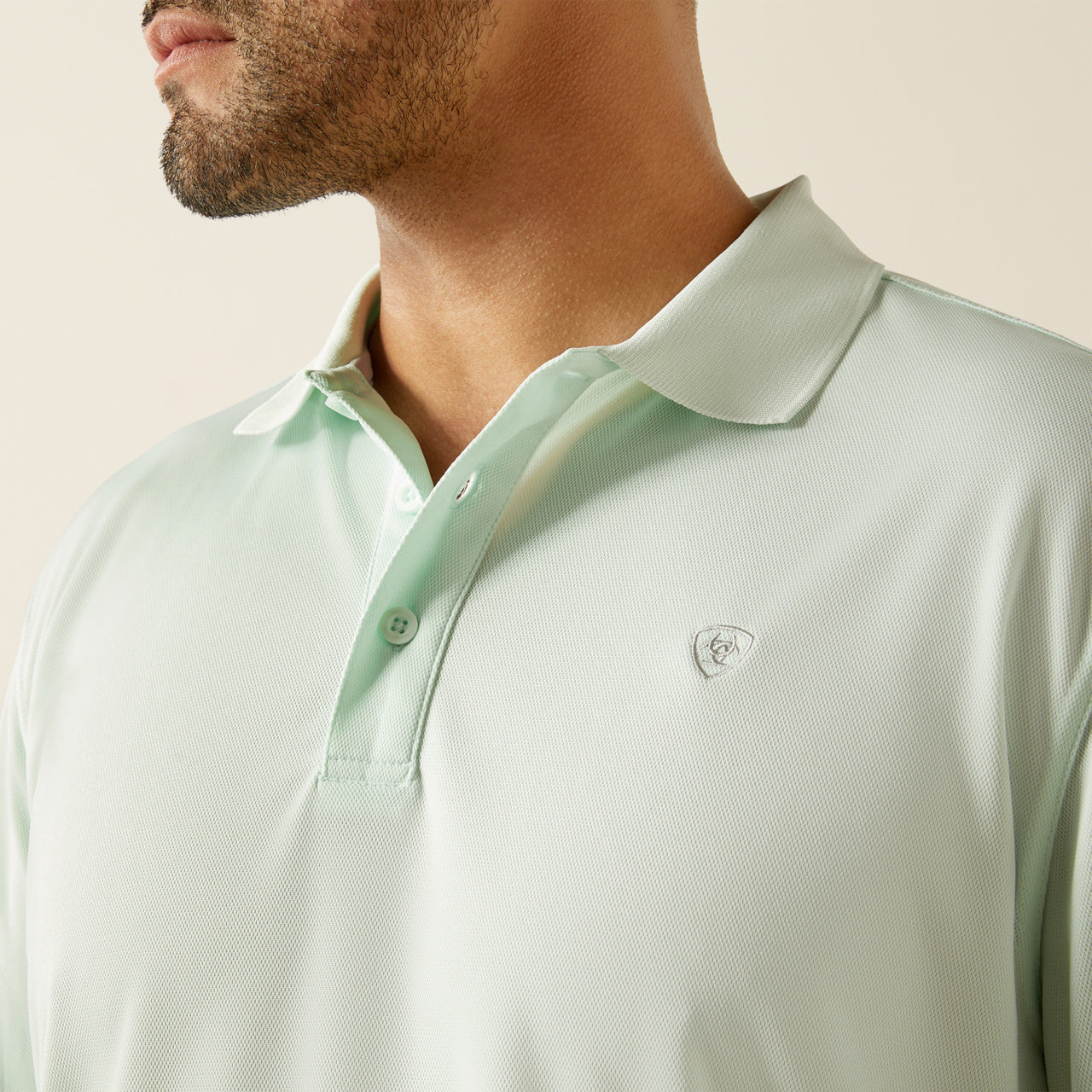 Ariat Men’s Polo in Soothing Sea
