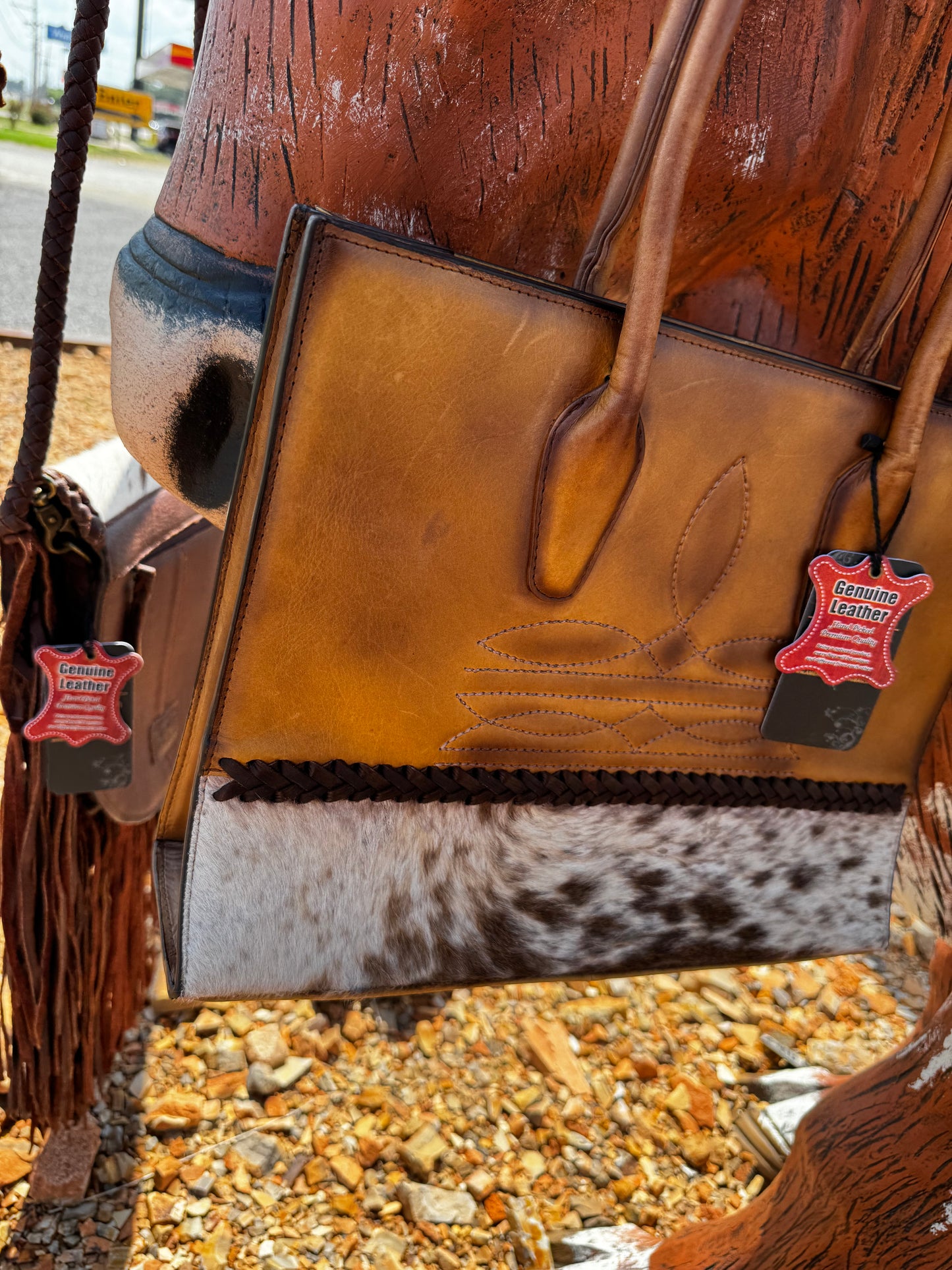 Boot Stitch Tote