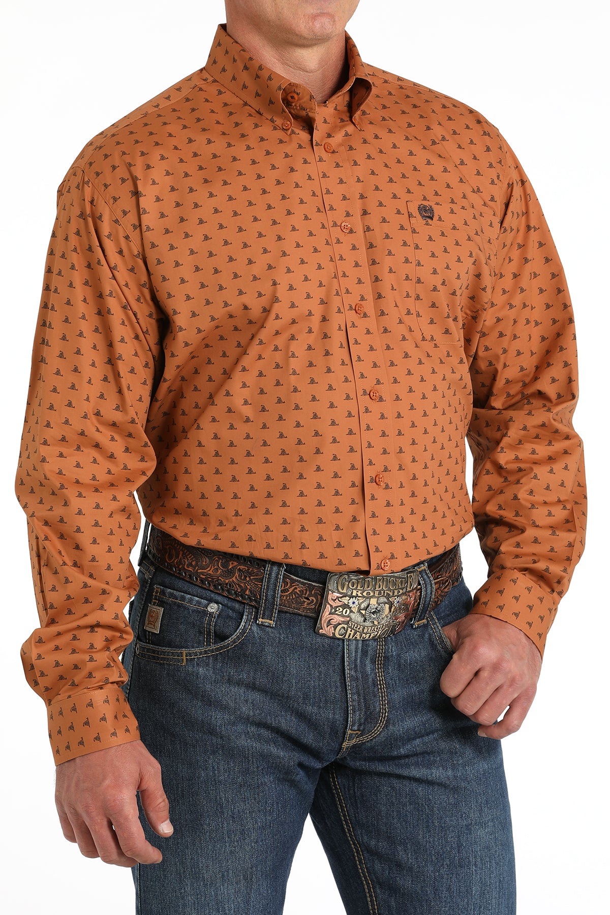 Rattle Snake Copper Shirt (5822)