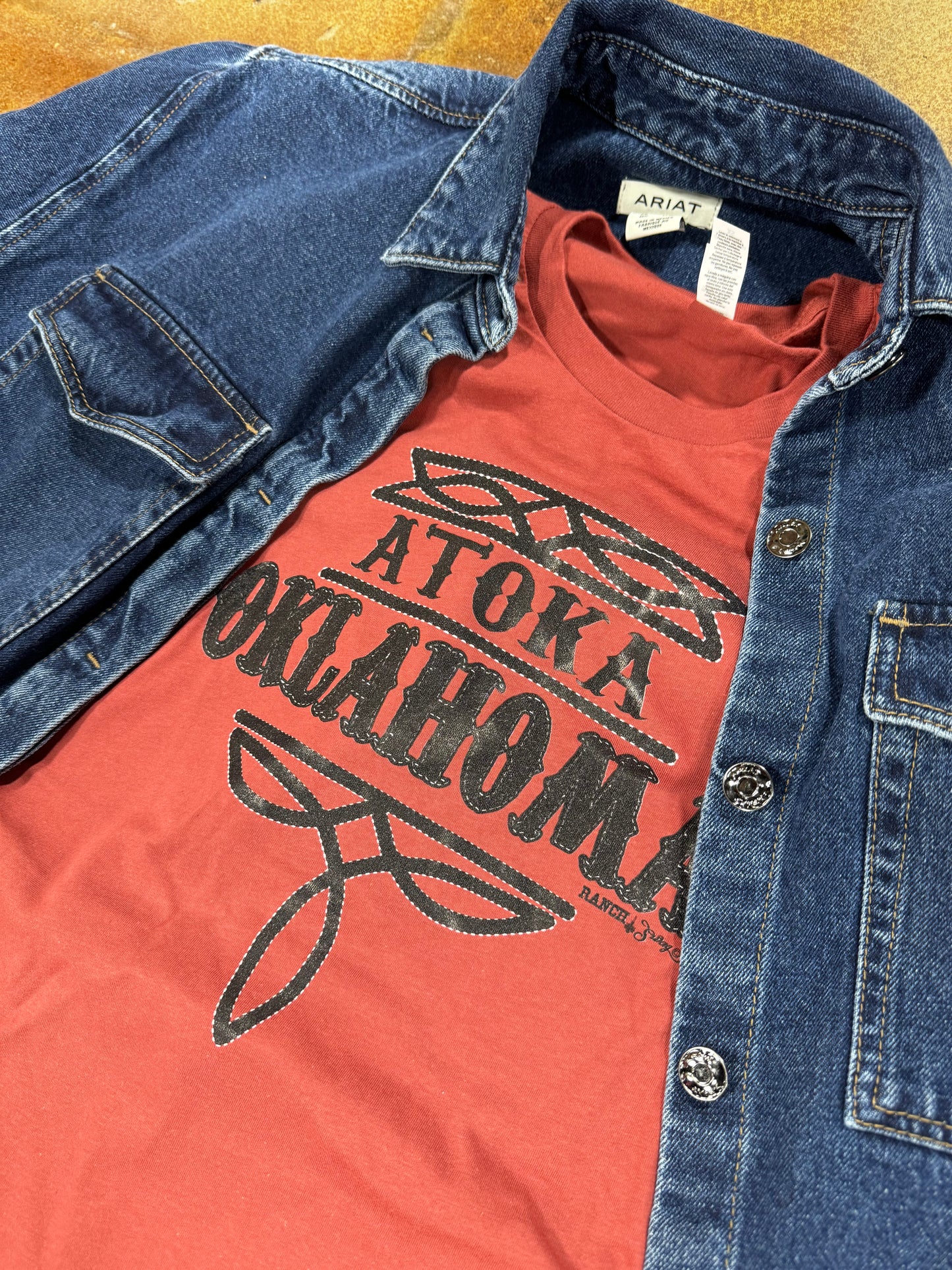 Atoka Boot Stitching Tee