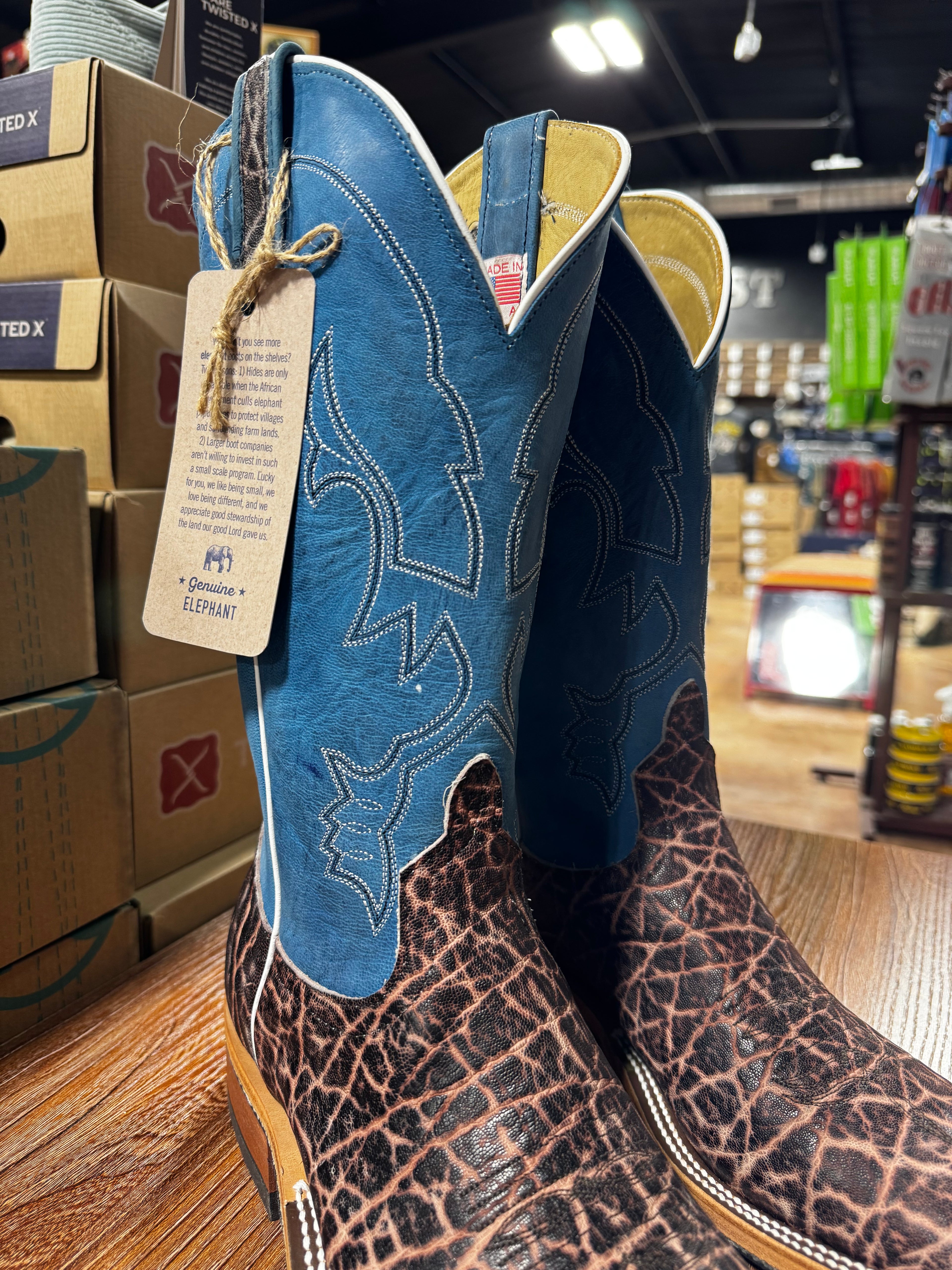 Anderson Bean Grey Ice Tipped Elephant (331308)