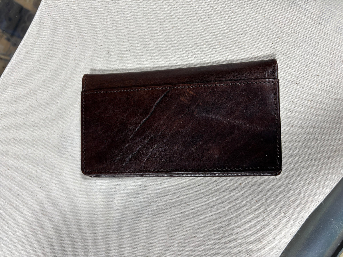 Challenger Praying Cowboy Leather Wallets