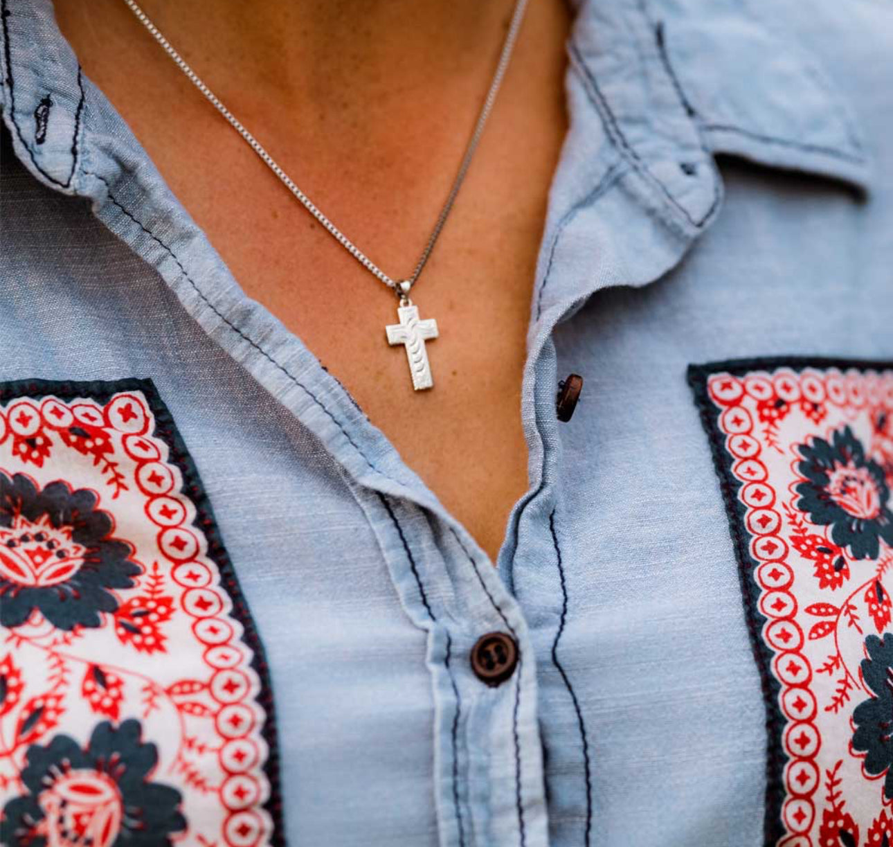 Timeless Devotion Cross Necklace