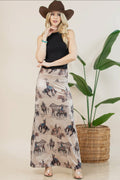 Western Maxi Skirt