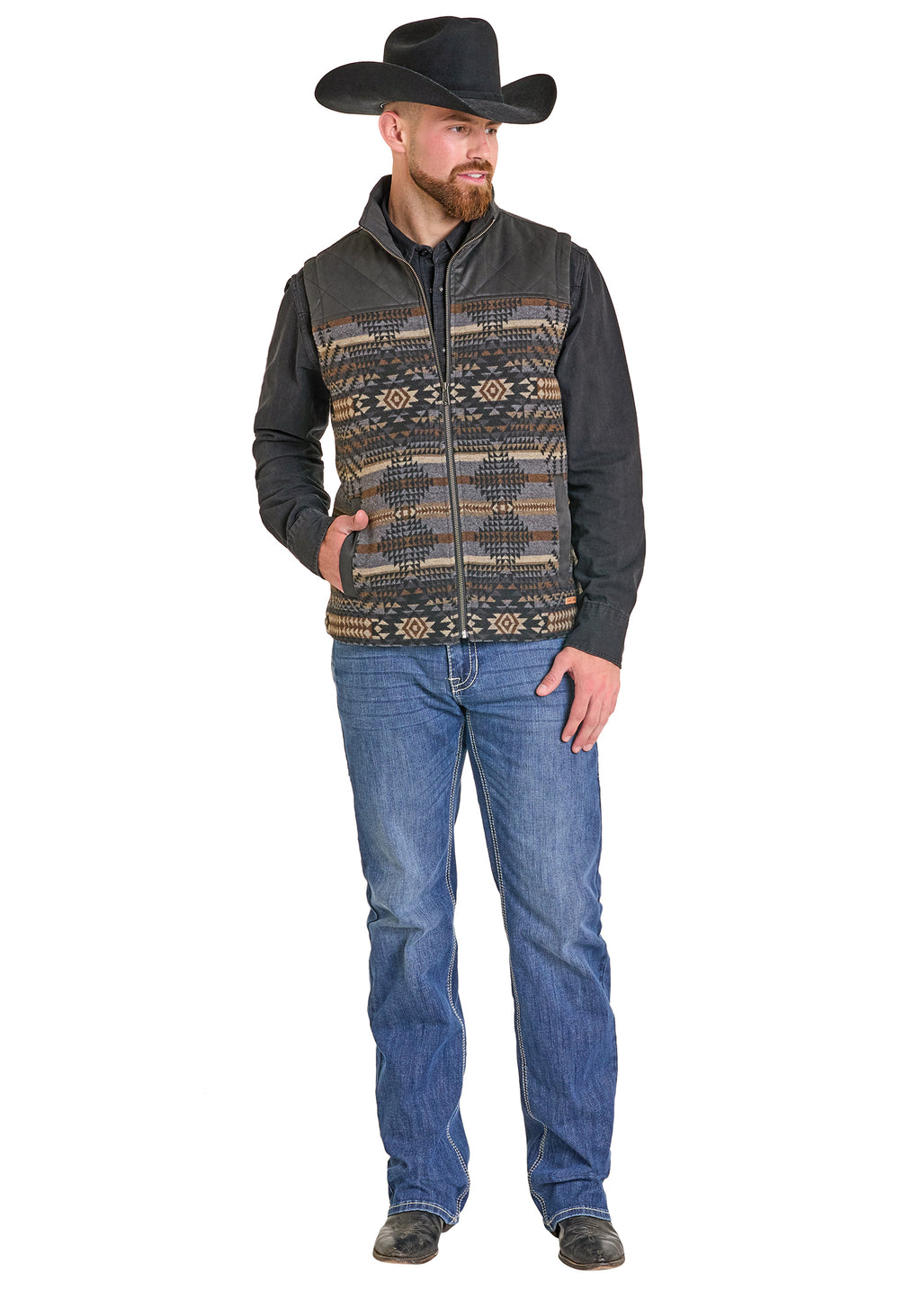 Panhandle Slim Aztec Vest (6144)
