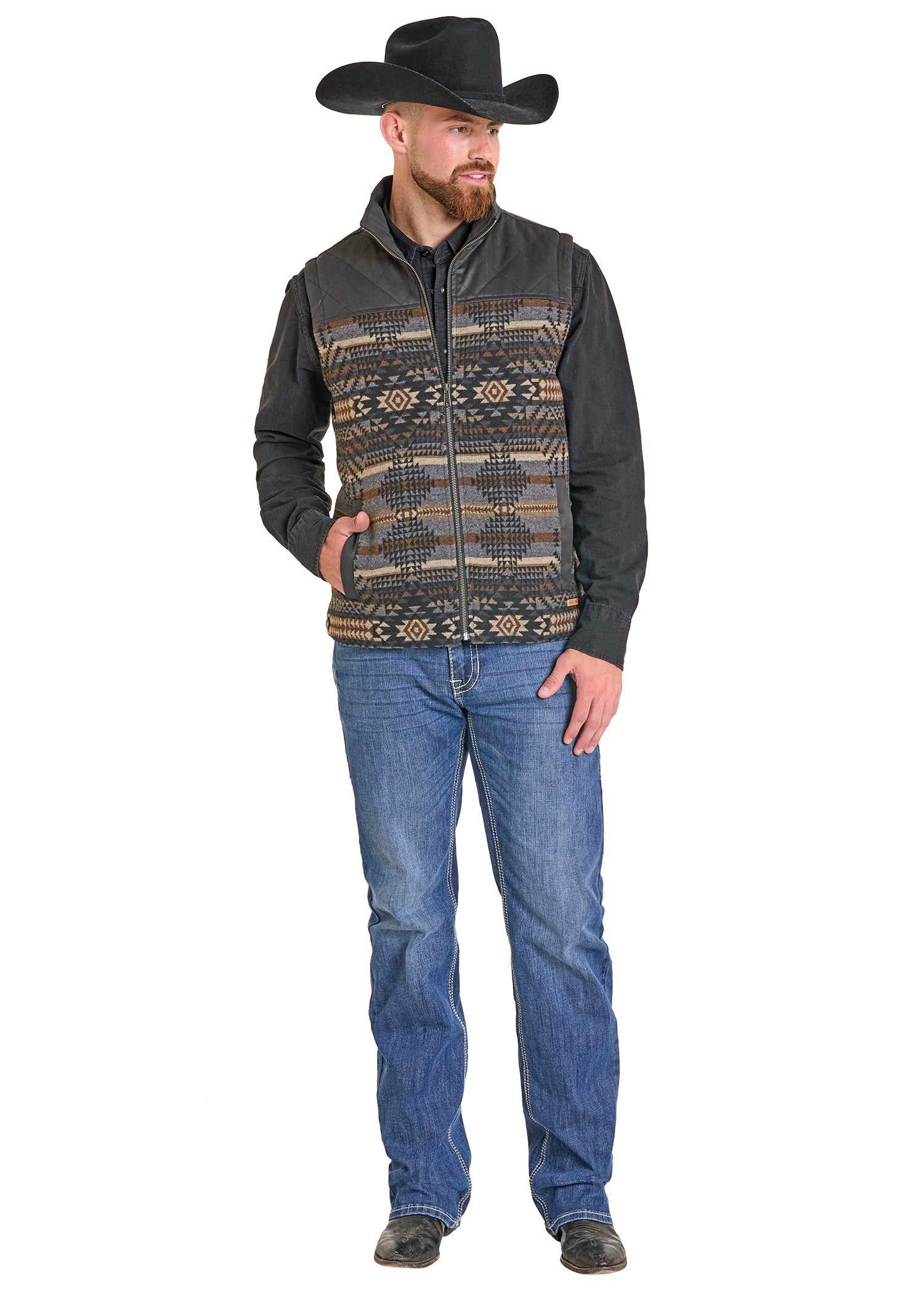 Panhandle Slim Aztec Vest (6144)