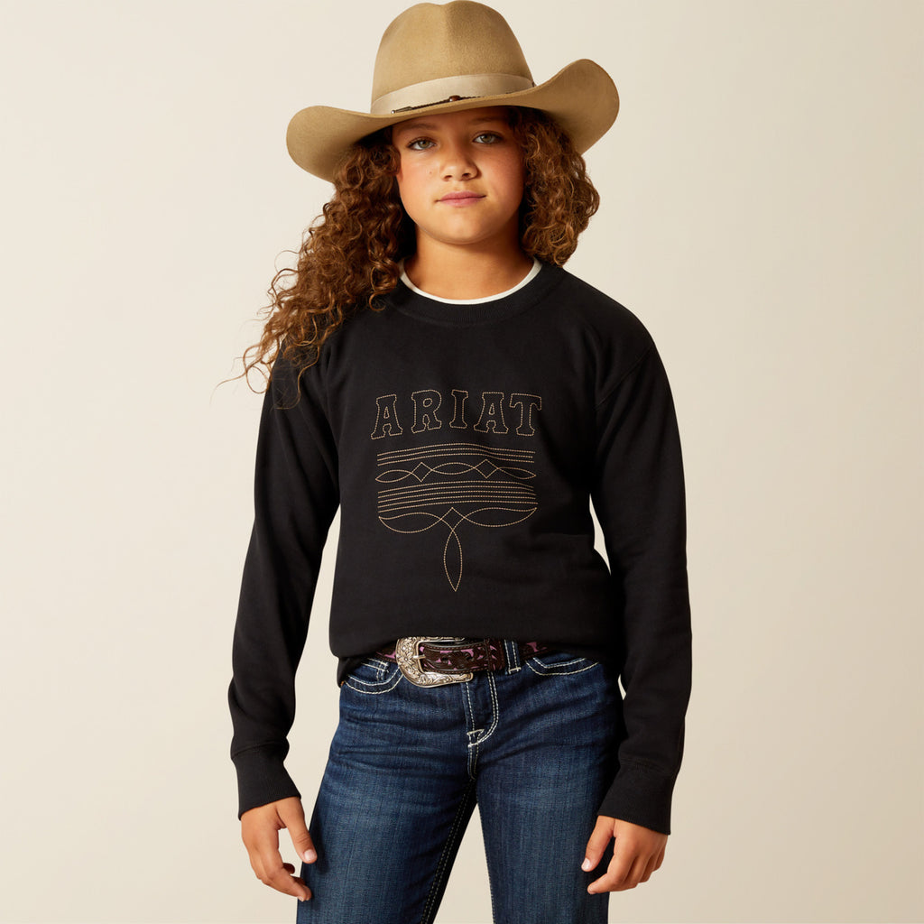 Girl’s Booted Sweatshirt (2846)