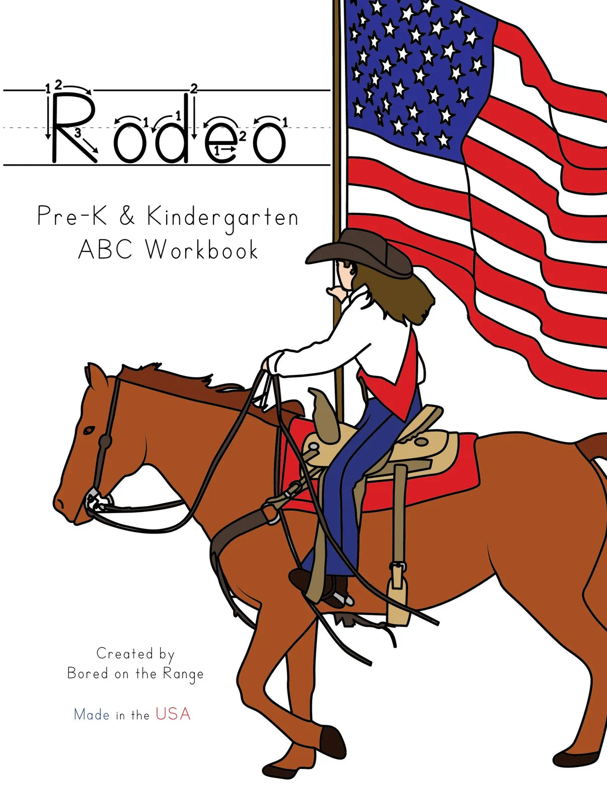 Rodeo Cursive Handwriting Workbook