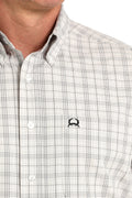 Arenaflex White Plaid Shirt