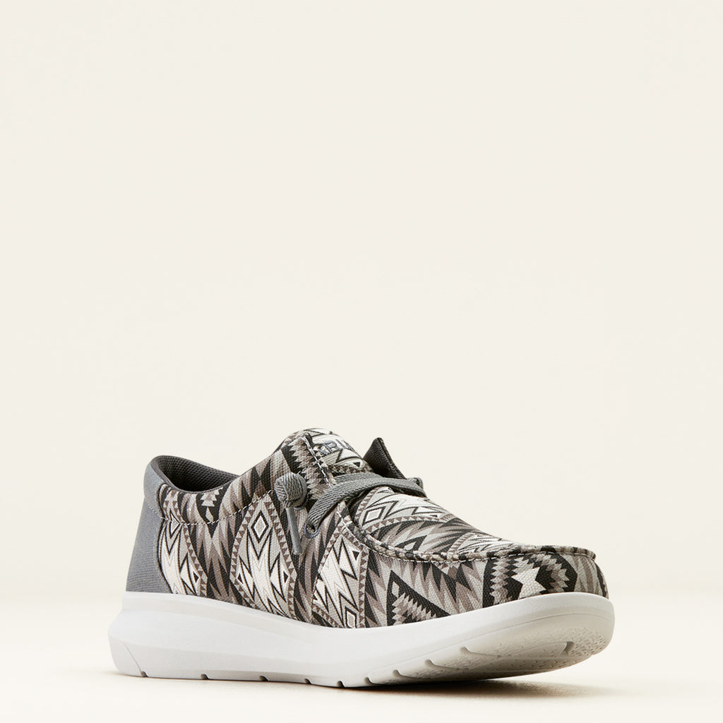 Ariat Men’s Hilo Grey Southwestern Shoes (0946)