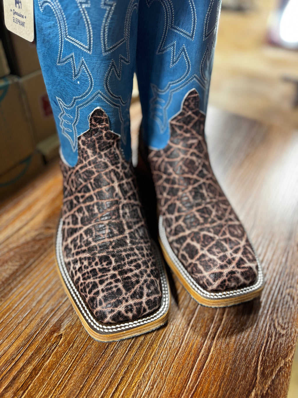 Anderson Bean Grey Ice Tipped Elephant (331308)