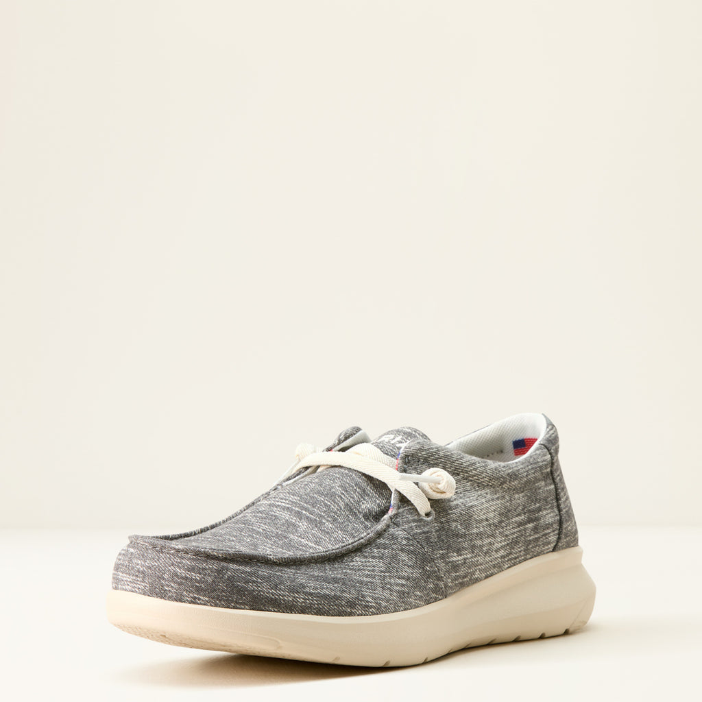 Men’s Washed Grey Denim Hilo Shoes (1211)