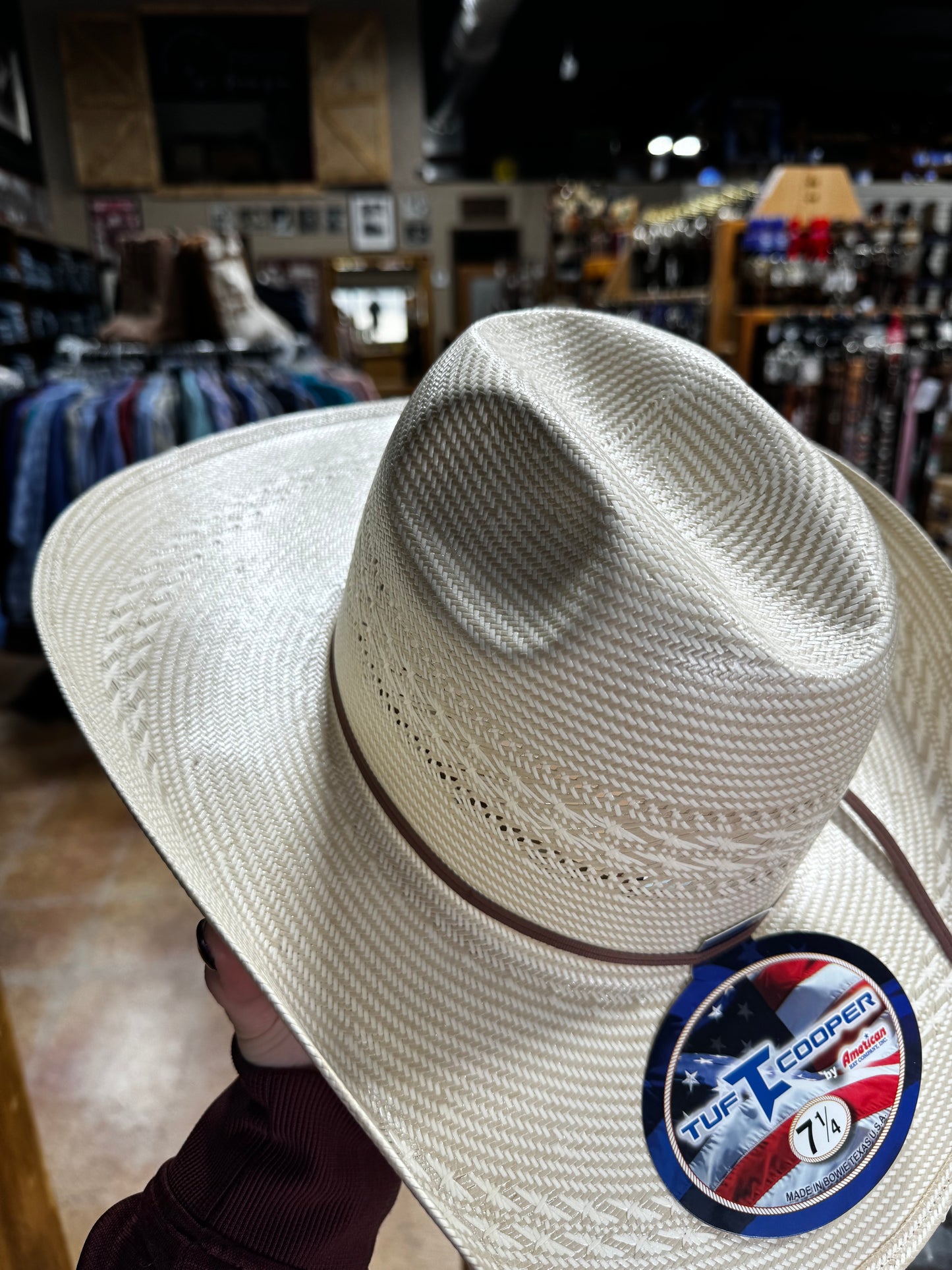 American Tuff Cooper TC8810 Straw Hat