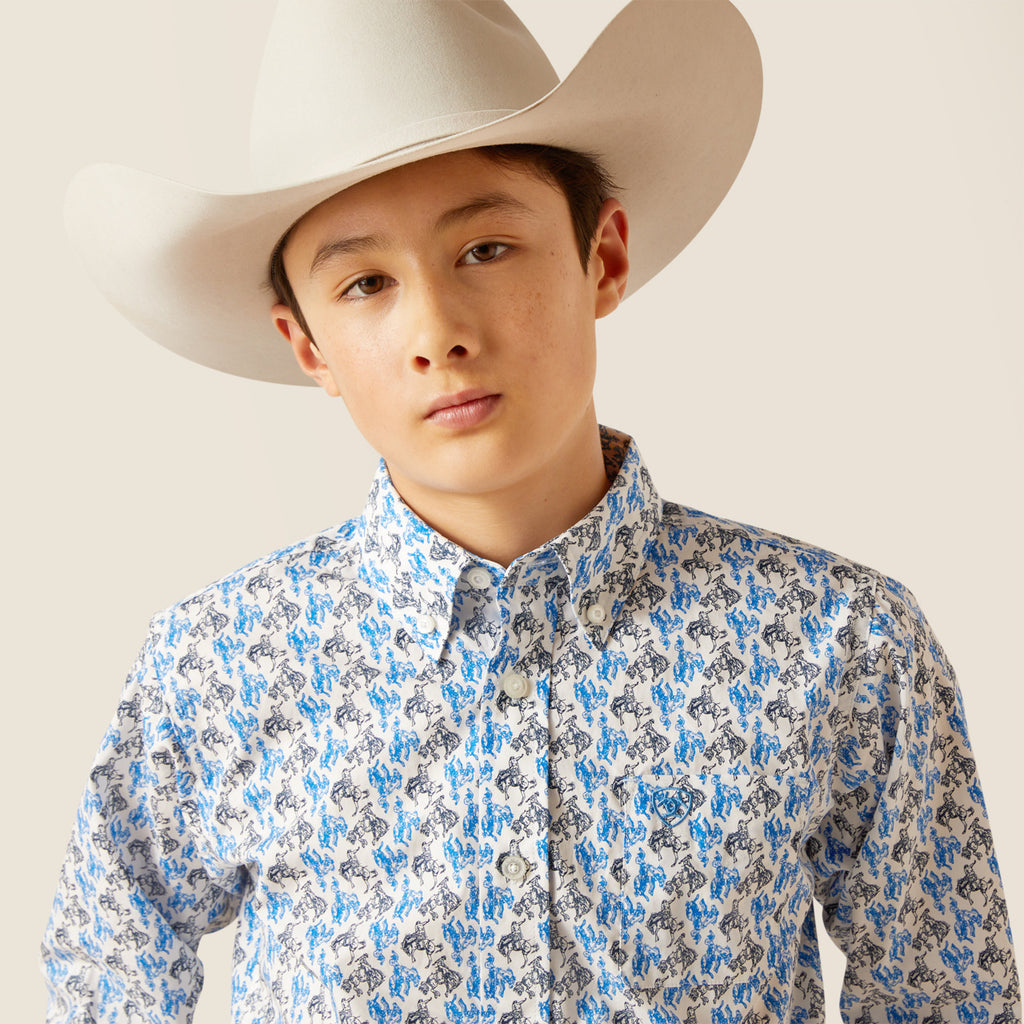 Ariat Boys Peerce Shirt (7296)
